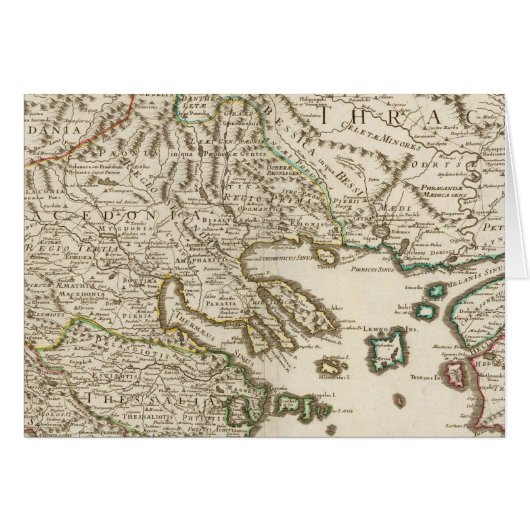 Balkan Peninsula, Greece, Macedonia 2 Cards (Front Horizontal)