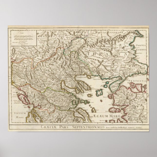 Balkan Peninsula, Greece, Macedonia 2 Poster (Front)