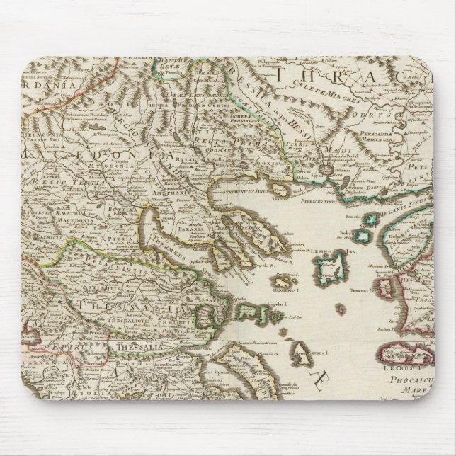 Balkan Peninsula, Greece, Macedonia Mouse Pad (Front)