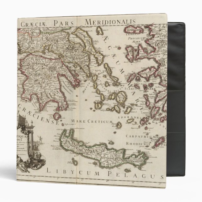 Balkan Peninsula, Greece, Turkey 3 Ring Binder (Front/Inside)