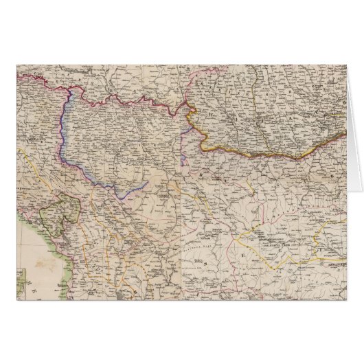 Balkan Peninsula, Turkey Cards (Front Horizontal)