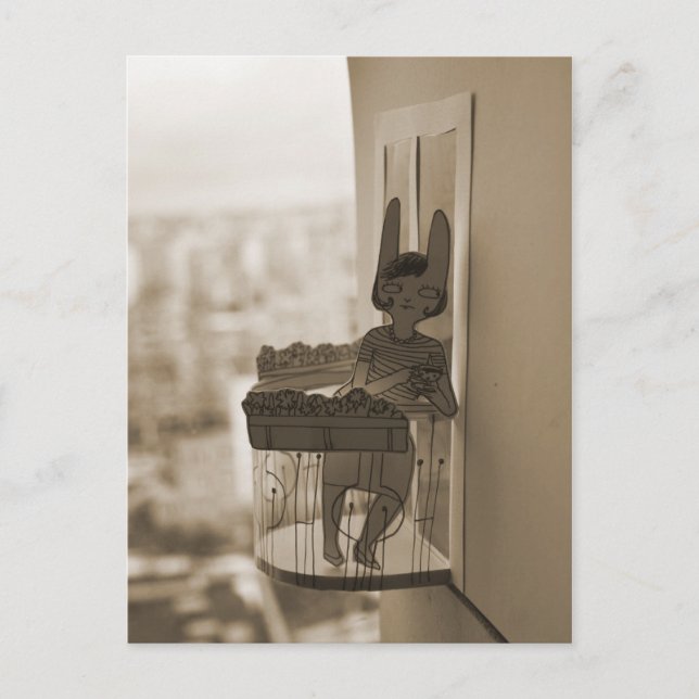 Balkony Postcard (Front)