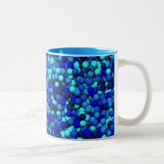 ball-78454  ball blue many color quantitative abou Two-Tone coffee mug