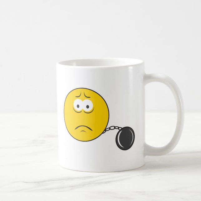 Ball and Chain Face Coffee Mug (Right)