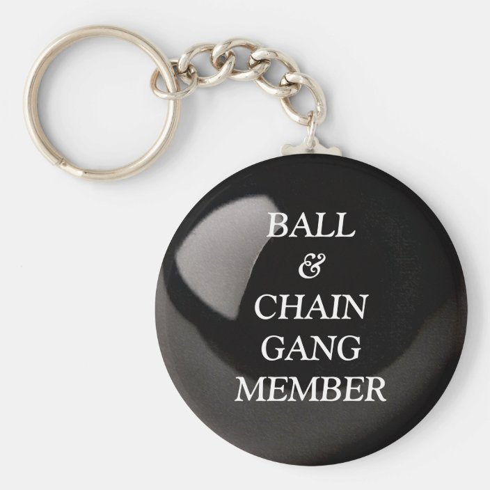 ball and chain keychain