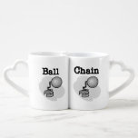 Ball And Chain Lovers Mugs at Zazzle