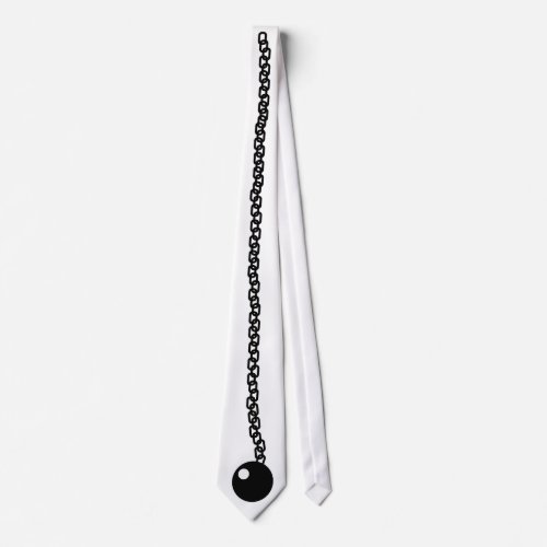 Ball and Chain Neck Tie