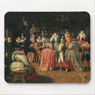 Ball at the Court of King Henri III of France Mouse Pad