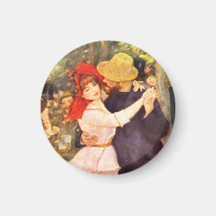 Ball at the Moulin de la Galett Auguste Renoir Magnet