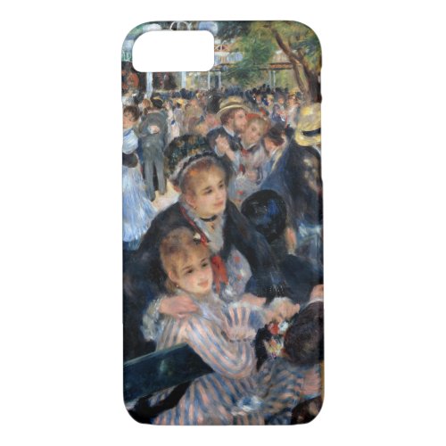 Ball at the Moulin de la Galette Auguste Renoir iPhone 87 Case