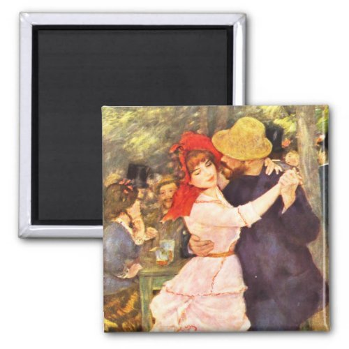 Ball at the Moulin de la Galette Auguste  Renoir   Magnet