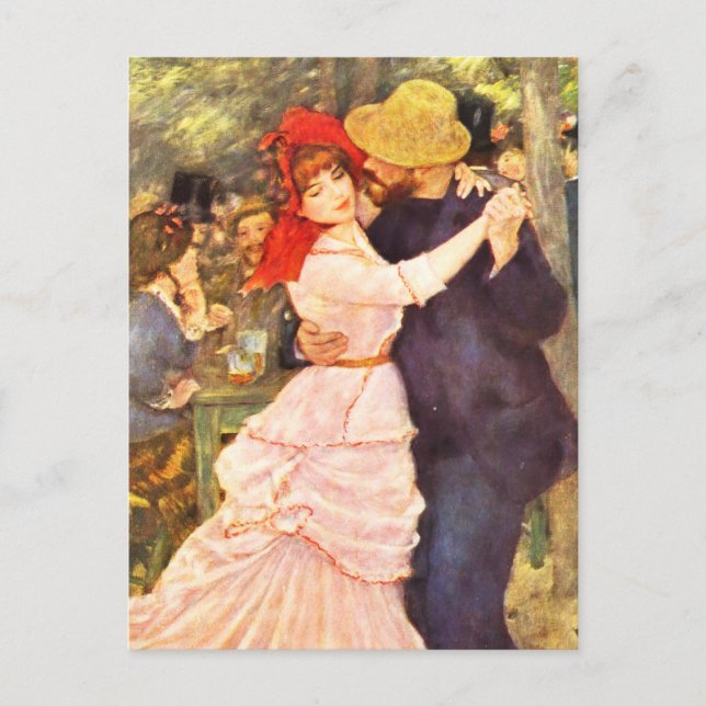 Ball at the Moulin de la Galette Auguste  Renoir   Postcard (Front)