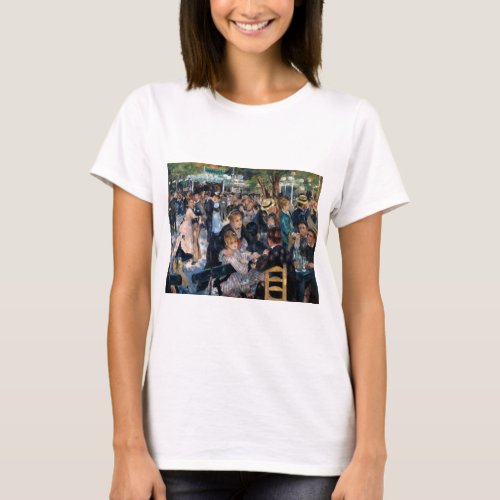 Ball at the Moulin de la Galette Auguste Renoir T_Shirt