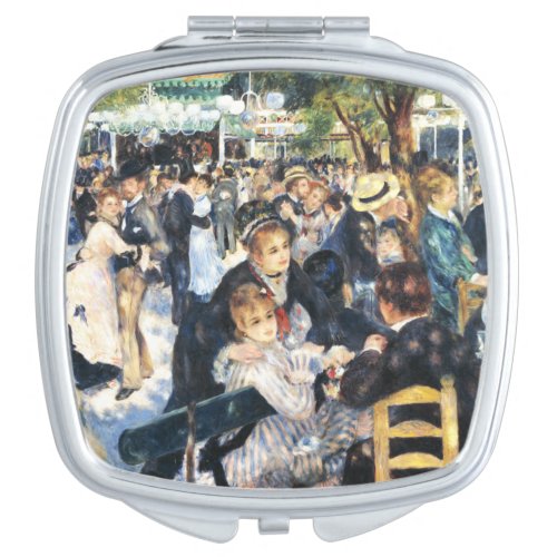 Ball at the Moulin de la Galette Party Renoir    Compact Mirror