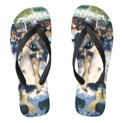 Ball at the Moulin de la Galette Party Renoir    Flip Flops