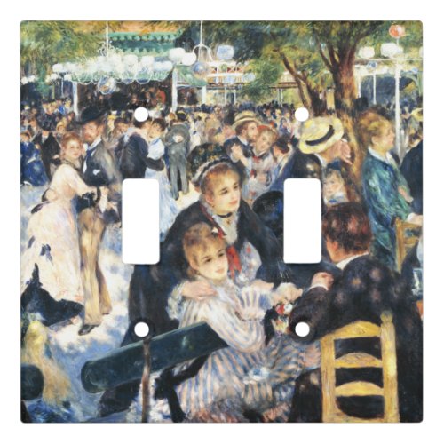 Ball at the Moulin de la Galette Party Renoir   Light Switch Cover