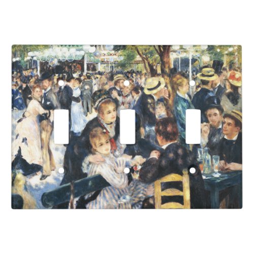 Ball at the Moulin de la Galette Party Renoir   Light Switch Cover