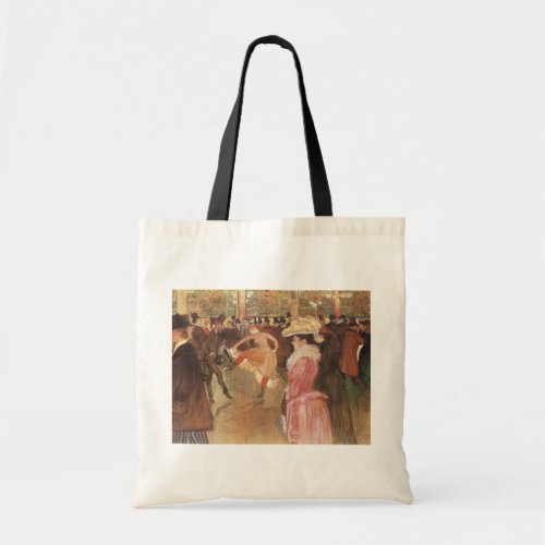 Ball at the Nightclub by Toulouse Lautrec Tote Bag