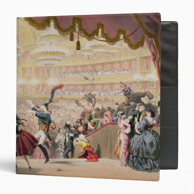 Ball at the Opera 3 Ring Binder (Front/Inside)