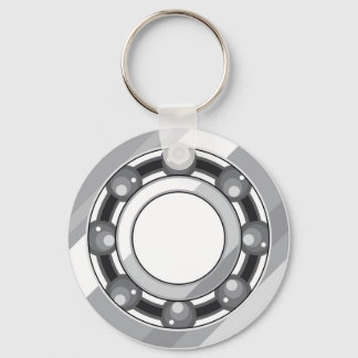 Ball bearing keychain