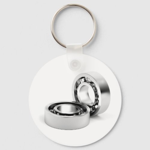 Ball bearings keychain