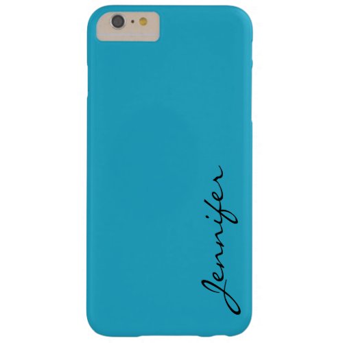 Ball blue color background barely there iPhone 6 plus case