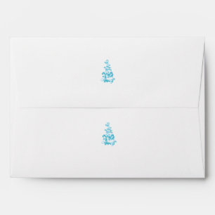 Ball Blue, Medium Turquoise decorative Envelope