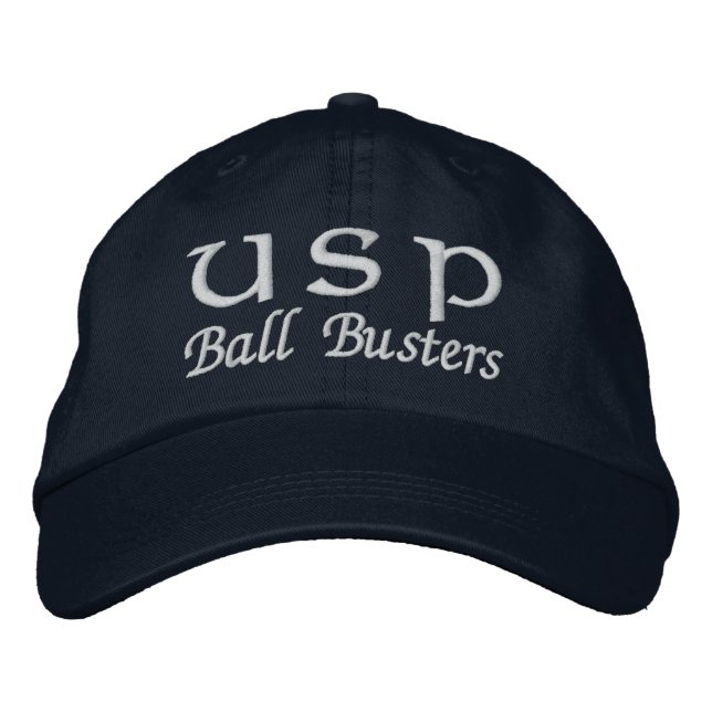 Ball Buster Lid B Embroidered Baseball Hat (Front)