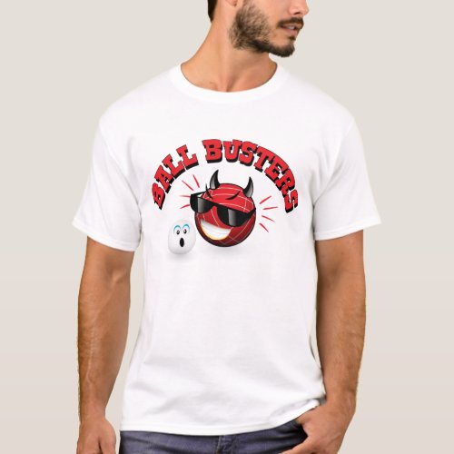 Ball Busters Bocce t_shirt