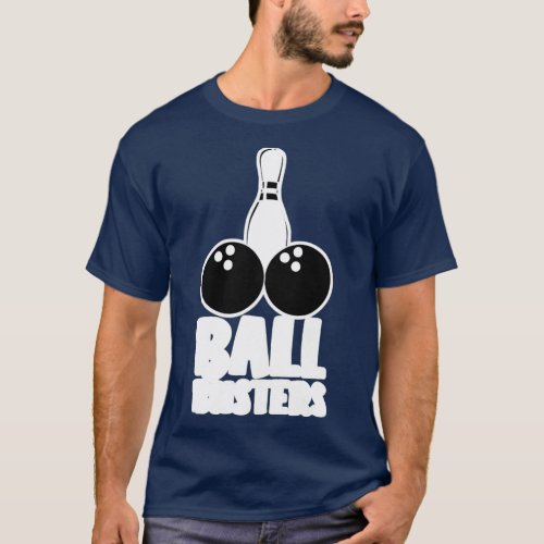 Ball Busters Team Bowling Couples T T_Shirt