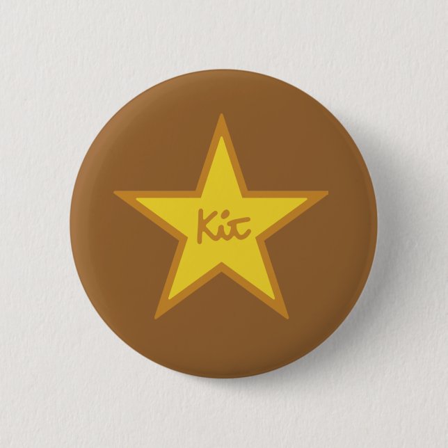 ball busting badge. pinback button (Front)