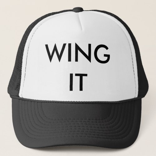 Ball Cap _ WING IT