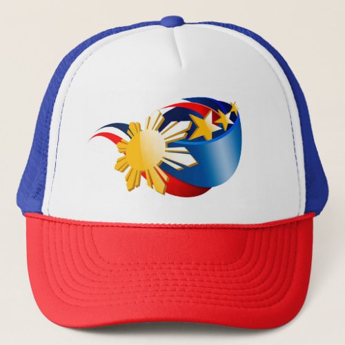 Ball Cap with Philippine Flag Logo