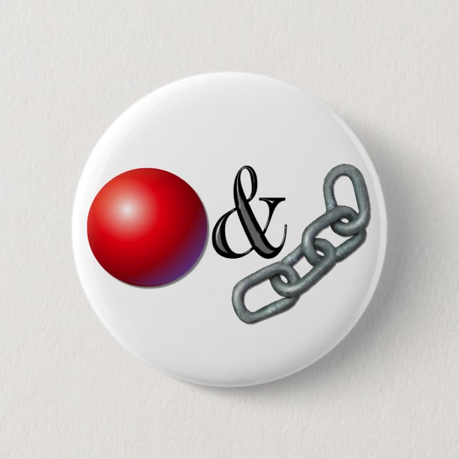 Ball & Chain Button (Front)