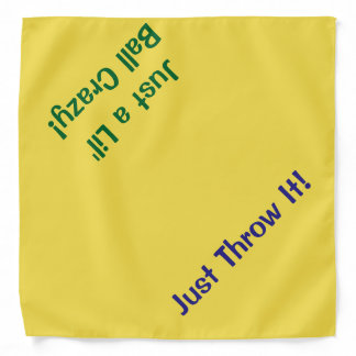 Ball Crazy Dog Bandana