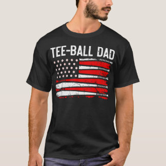 Ball Dad Baseball Dad Daddy For Father's Day Dad T-Shirt