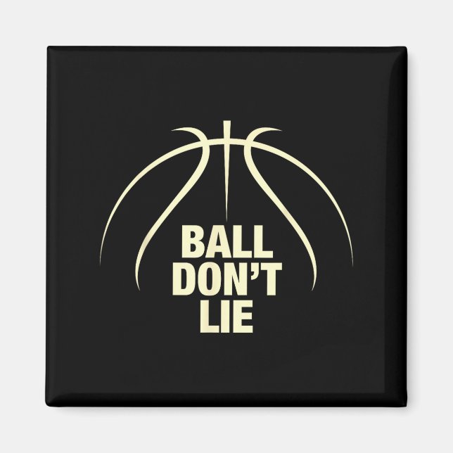 Ball Don't Lie Basketball  Magnet (Front)