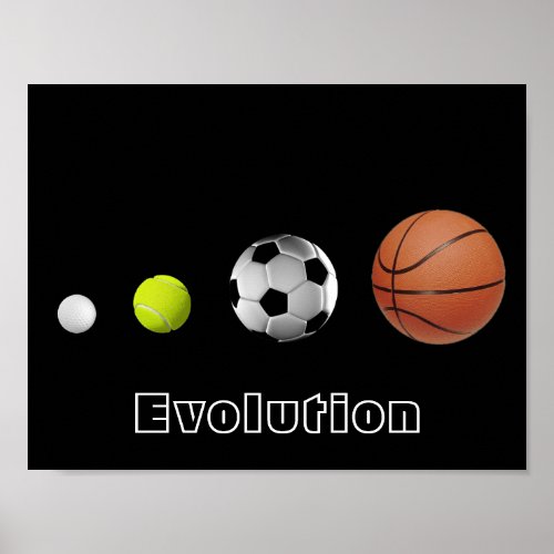 Ball Evolution Poster