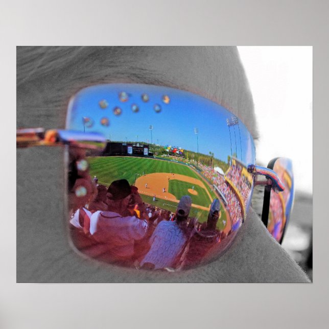 Ball Game Reflection Poster (Front)