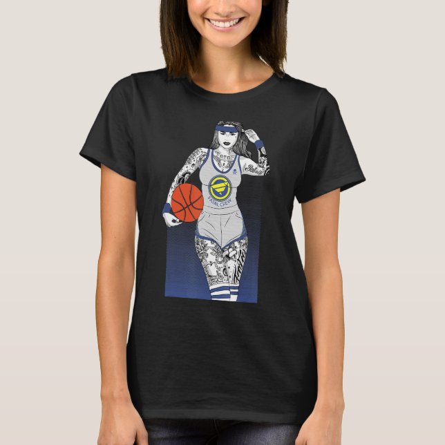 Ball Is Life  Bay T-Shirt (Front)