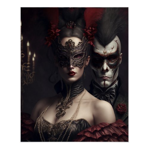 Ball Masquerade Poster