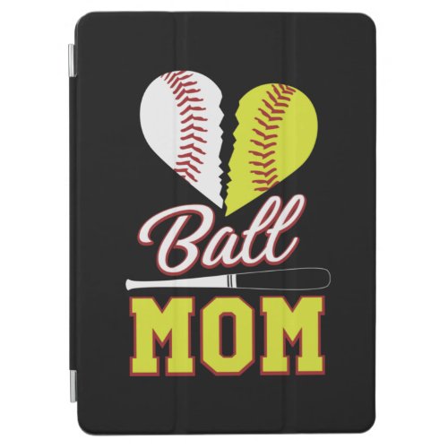 Ball Mom Baseball Softball Mom iPad Air Cover
