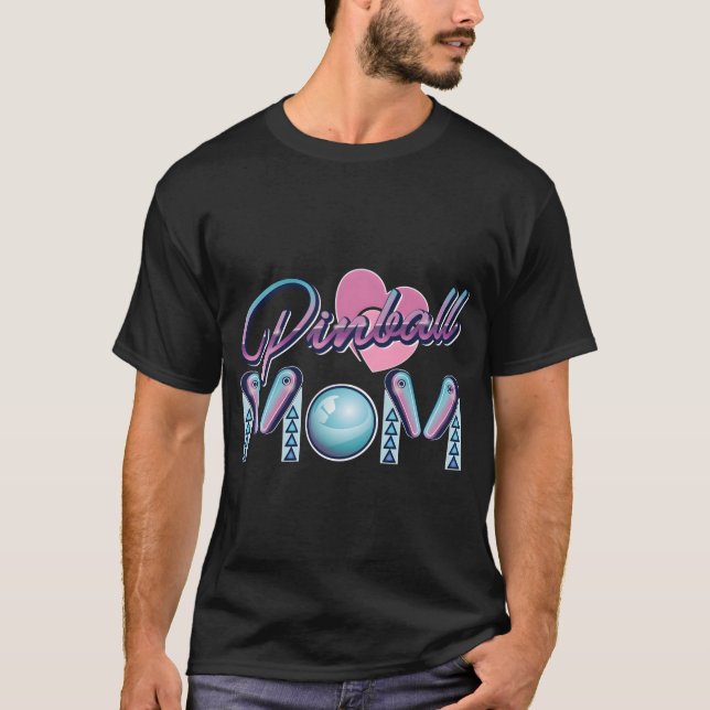Ball Mom Game Flipg Machine T-Shirt (Front)