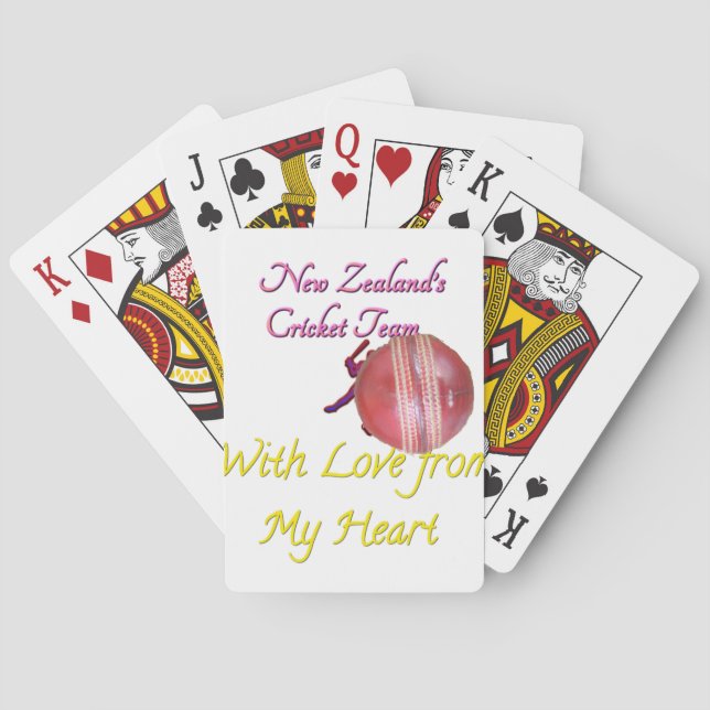 Ball NEWZEALAND Poker Cards (Back)