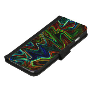 Ball of colored wool rolled out, what does it do? iPhone 8/7 plus wallet case