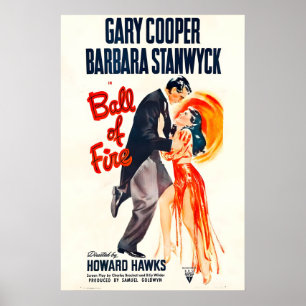 Ball of Fire 1941 Movie POSTER PRINT A5-A1