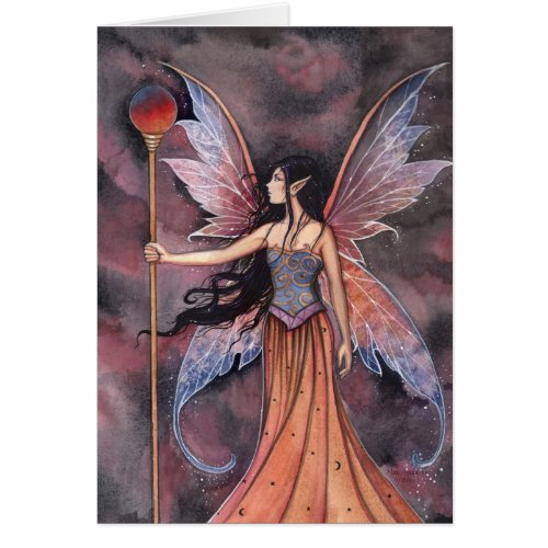 Ball of Fire Fairy Card