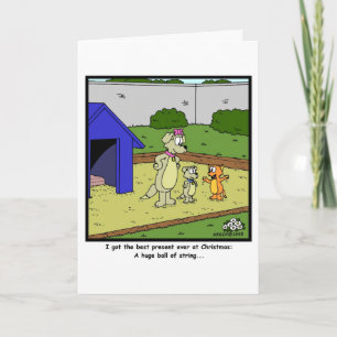 Ball of String for Christmas Holiday Card