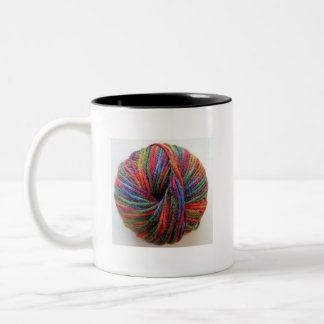 Ball of Yarn Two-Tone Coffee Mug