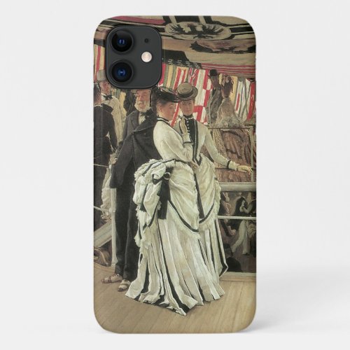 Ball on Shipboard by James Tissot Victorian Art iPhone 11 Case